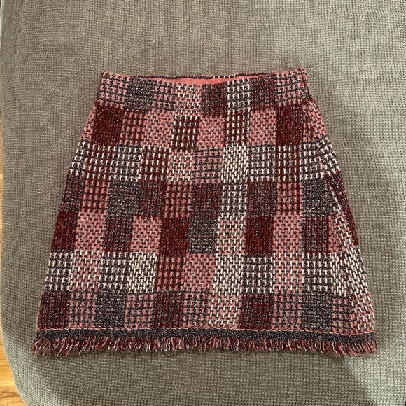 ZARA pink patchwork skirt - Picture 2 of 3